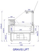 GRAVIS LIFT 0.94 | Csemegepult