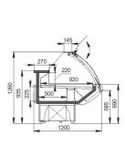 MISSOURI 1.0 (AG-120-deli-PS-126-DBA) | Csemegepult