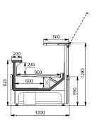 MISSOURI 1.3 (AC-120-deli-PS-130-DBA) | Csemegepult