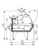 MISSOURI 1.3 (AG-097-deli-OS-122-DBA) | Csemegepult