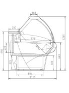 Marte 135 | Csemegepult