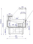 ORIS 0.94 DYN 0.9 | Csemegepult