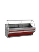 WCh-6/1B Wega 1040 W | Hajlított üvegű csemegepult beépített aggr.(V)